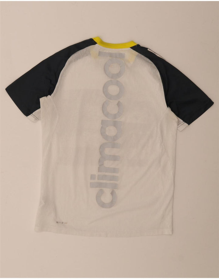 Ανδρικό γραφικό μπλουζάκι Adidas Climacool Top Medium White Colourblock