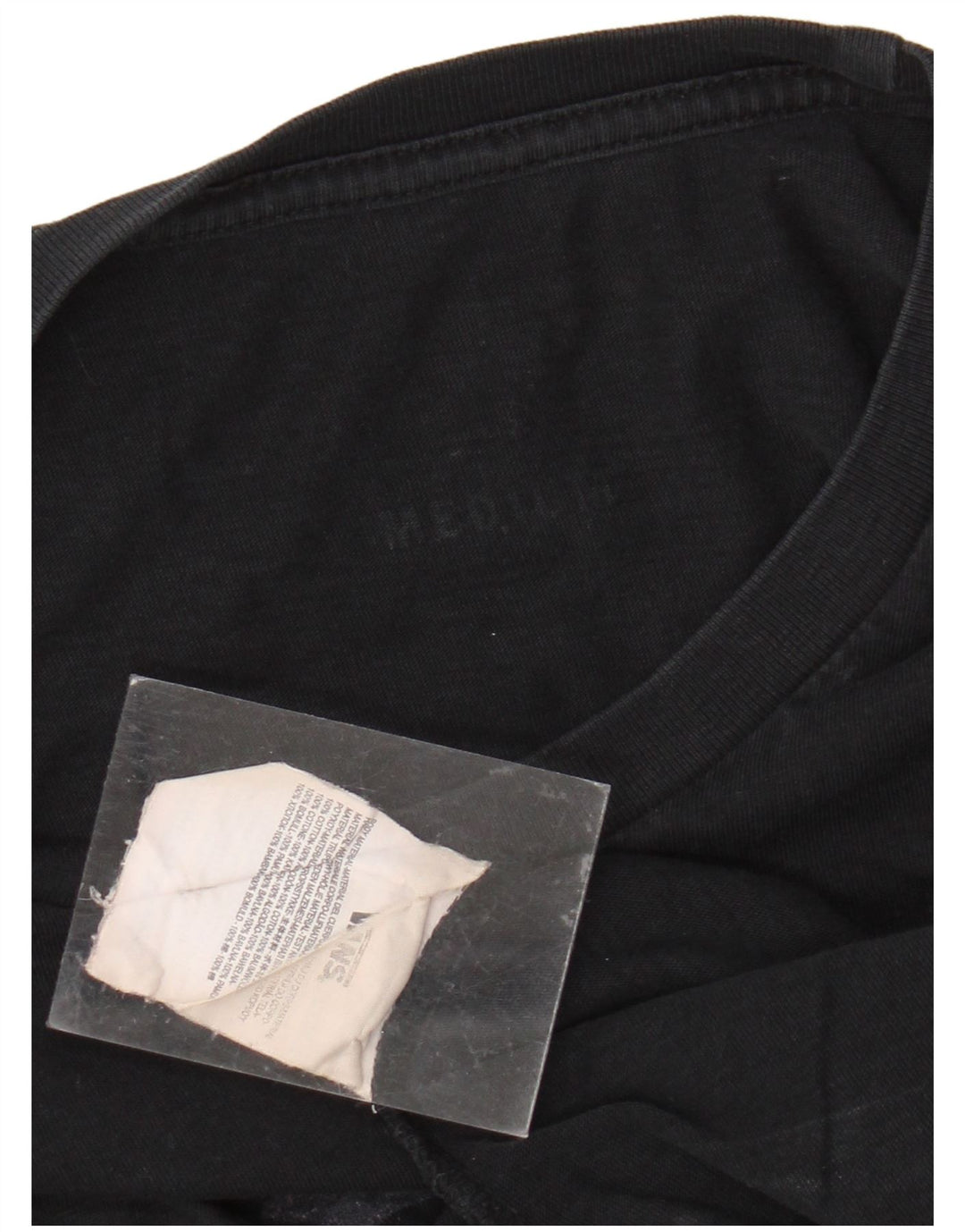 VANS Ανδρικό γραφικό τοπ μακρυμάνικο, μεσαίο μαύρο βαμβακερό