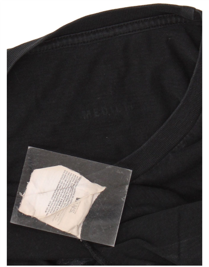 VANS Ανδρικό γραφικό τοπ μακρυμάνικο, μεσαίο μαύρο βαμβακερό