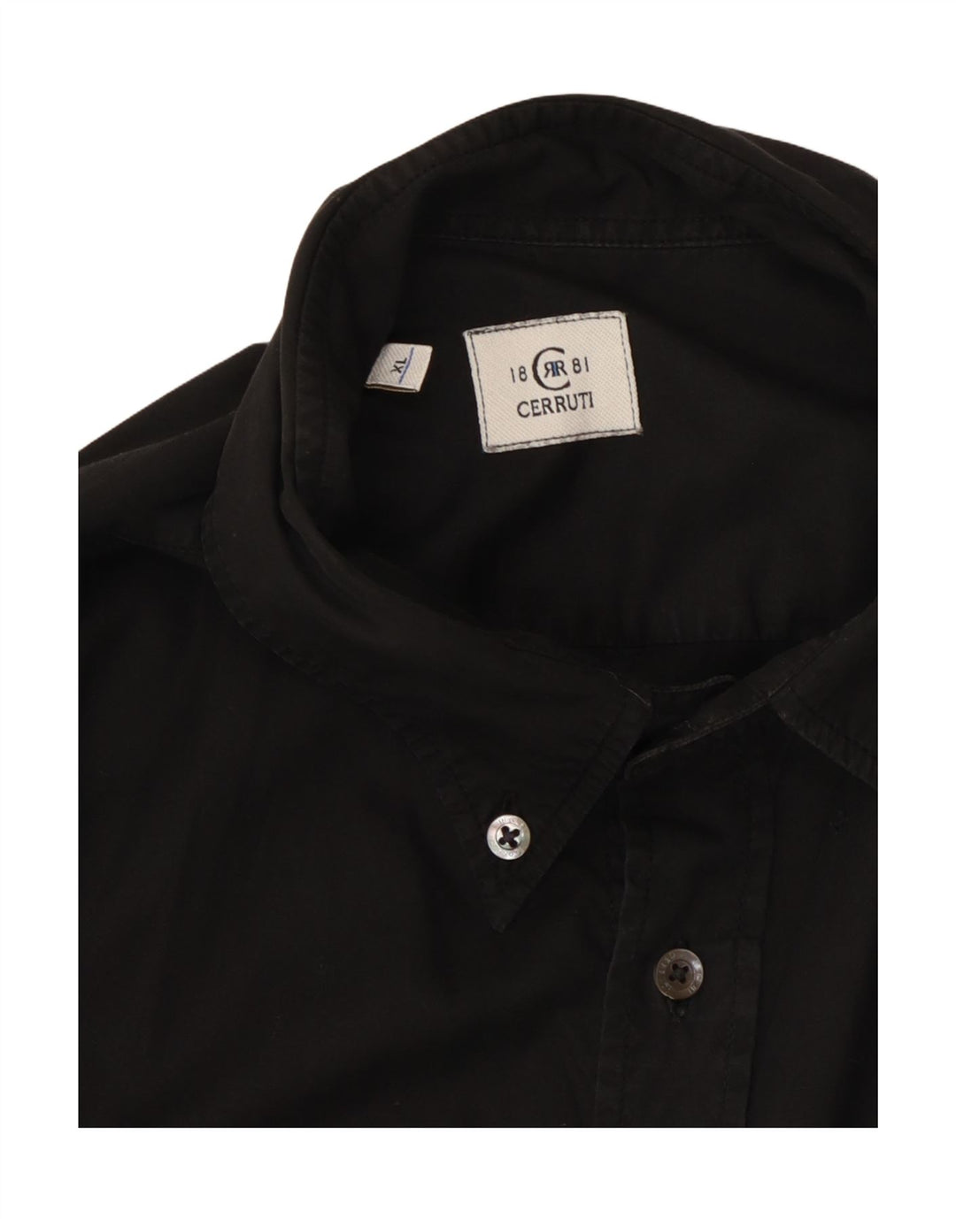 Ανδρικό γραφικό πουκάμισο CERRUTI 1881 XL Μαύρο