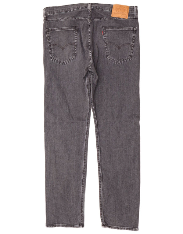 LEVI'S Ανδρικό τζιν 502 Tapered W36 L34 Γκρι βαμβακερό