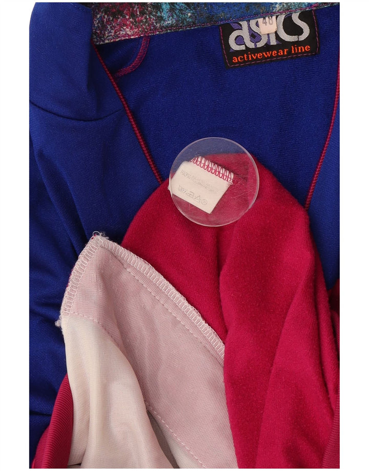 Ανδρική φόρμα Asics Top Jacket IT 48 Medium Pink Colourblock Polyester