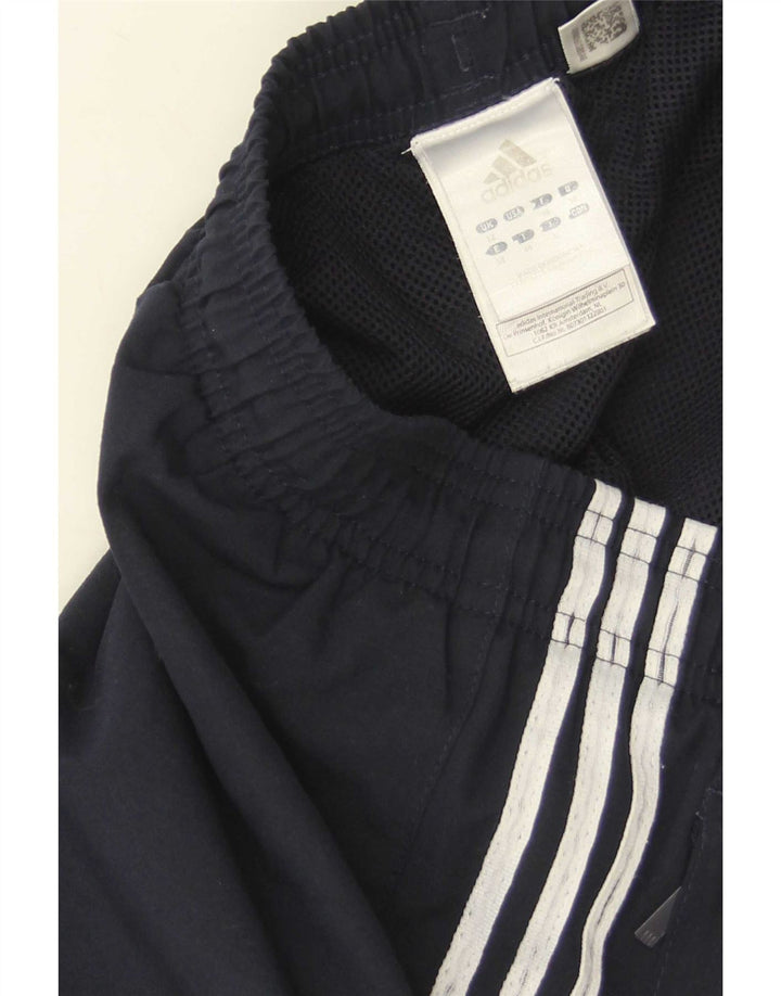 Γυναικεία αθλητική φόρμα Adidas Παντελόνι Joggers UK 12 Medium Navy Blue Polyester