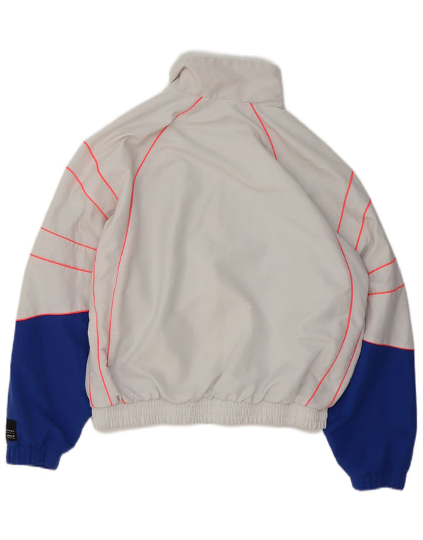 Γυναικεία αθλητική φόρμα Adidas Top Jacket UK 12 Medium Blue Colorblock Sports
