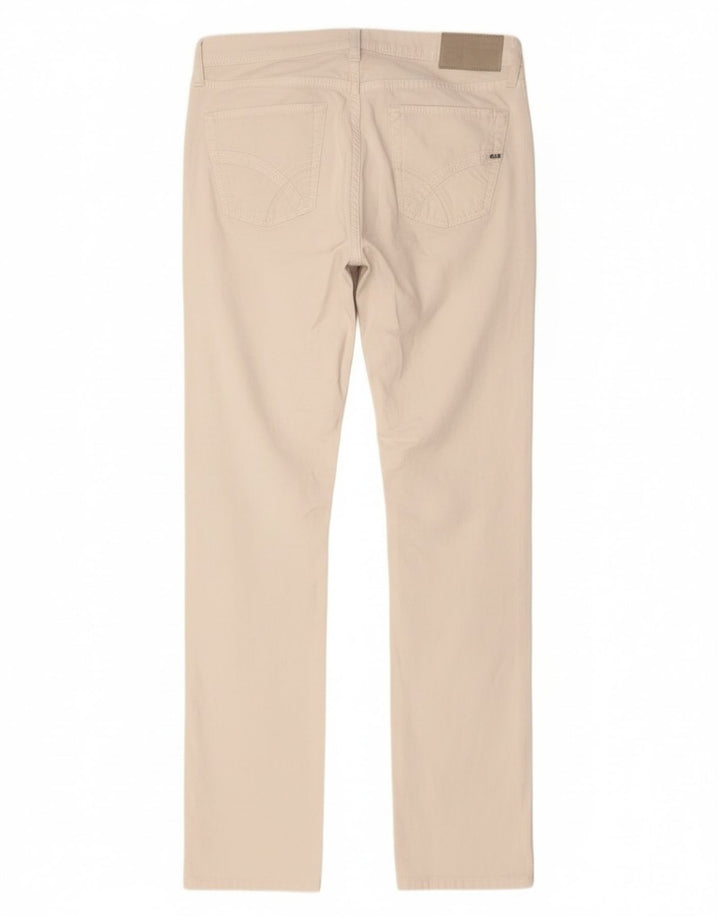 Gas Γυναικείο Τζιν Albert Slim W29 L34 Λευκό βαμβακερό