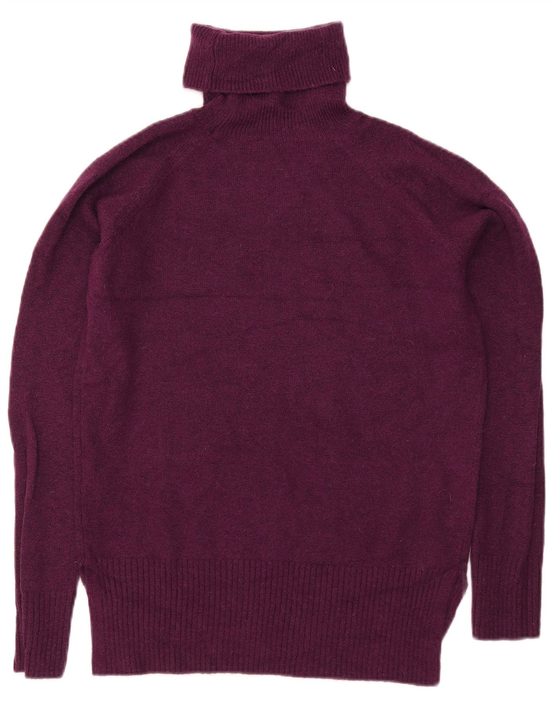 HOBBS γυναικείο πουλόβερ με ρολό λαιμόκοψη UK 10 Small Burgundy