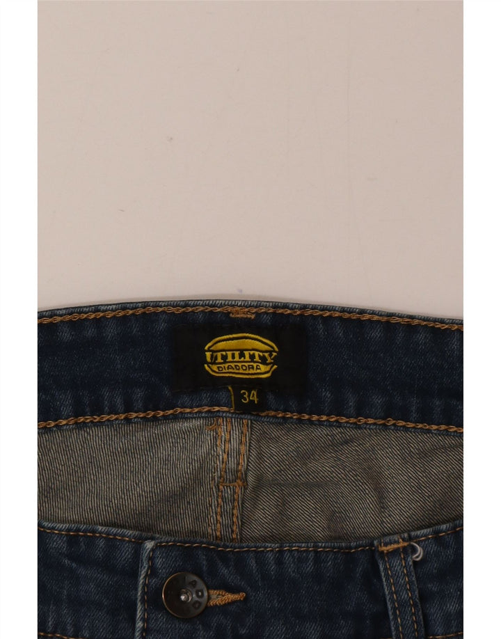 Ανδρικό τζιν Diadora Cargo Straight W34 L30 Μπλε