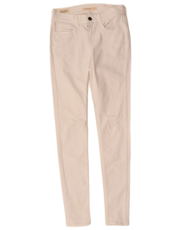 Levi's Womens 710 Super Skinny Jeans W27 L29 Λευκό