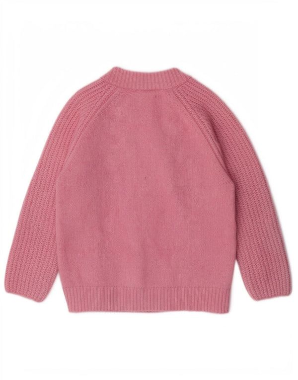 Vintage γυναικεία ζακέτα πουλόβερ UK 14 Medium Pink