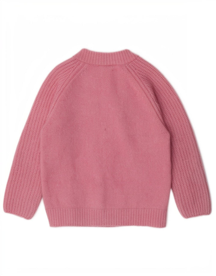 Vintage γυναικεία ζακέτα πουλόβερ UK 14 Medium Pink