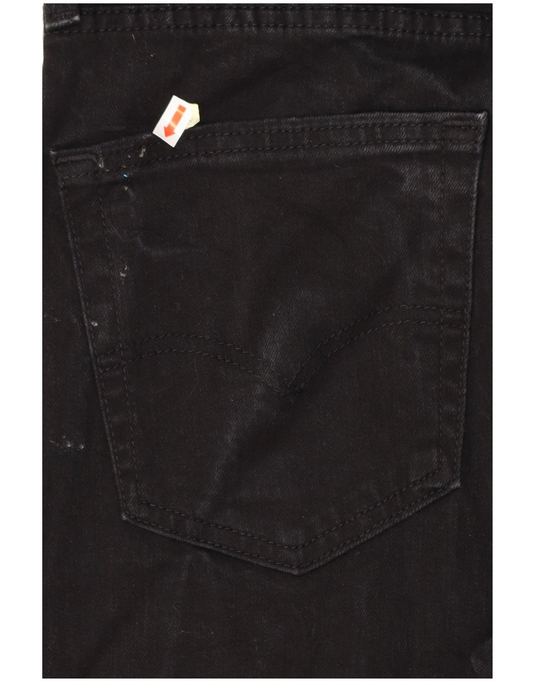 LEVI'S Mens 512 Slim Tapered Jeans W34 L32 Μαύρο βαμβακερό