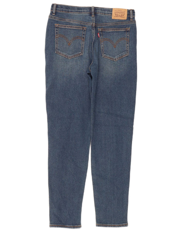 Levi's Girls Distressed Skinny Jeans 15-16 ετών W30 L28 Blue Cotton