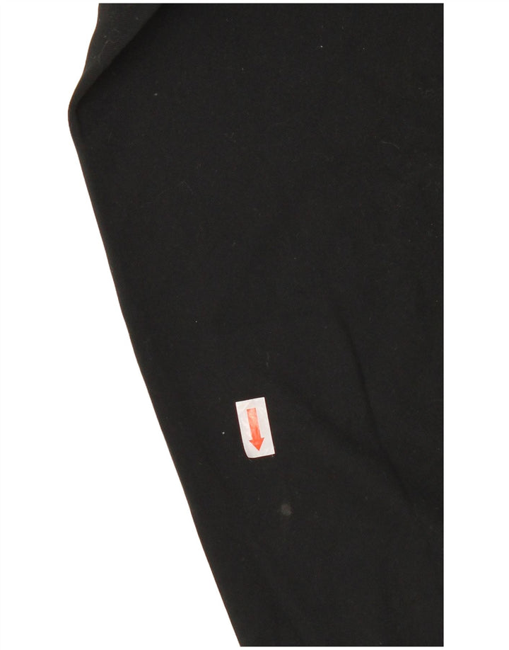 Ανδρική φόρμα πουλόβερ με φερμουάρ Nike Dri Fit Top Large Black Colourblock