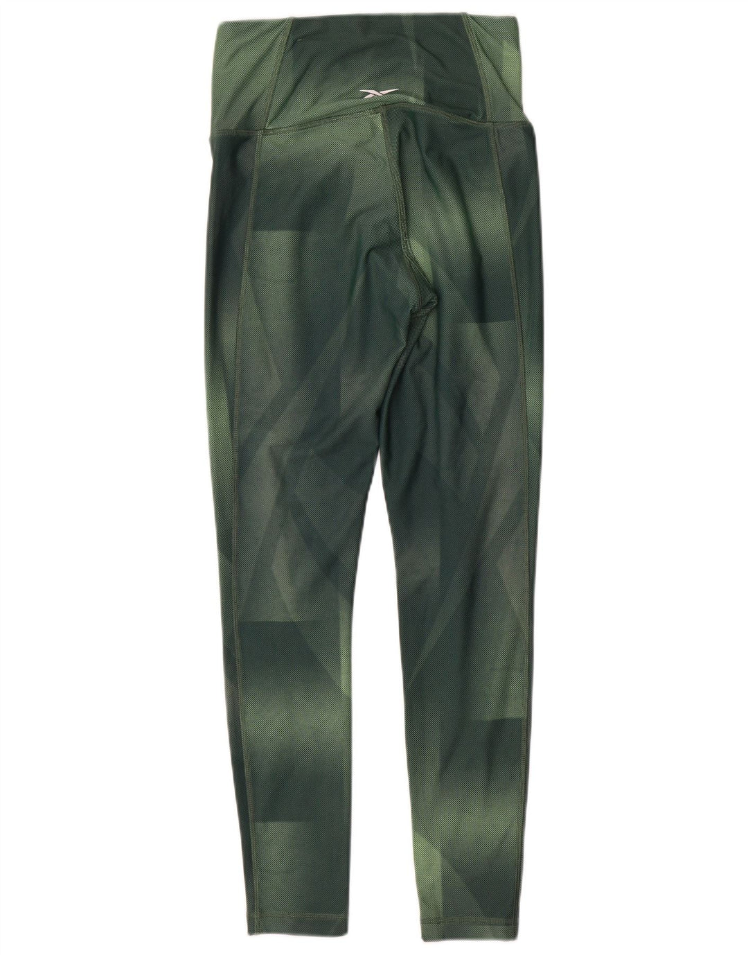 Γυναικεία Reebok Wick κολάν UK 10 Small Green Geometric Polyester