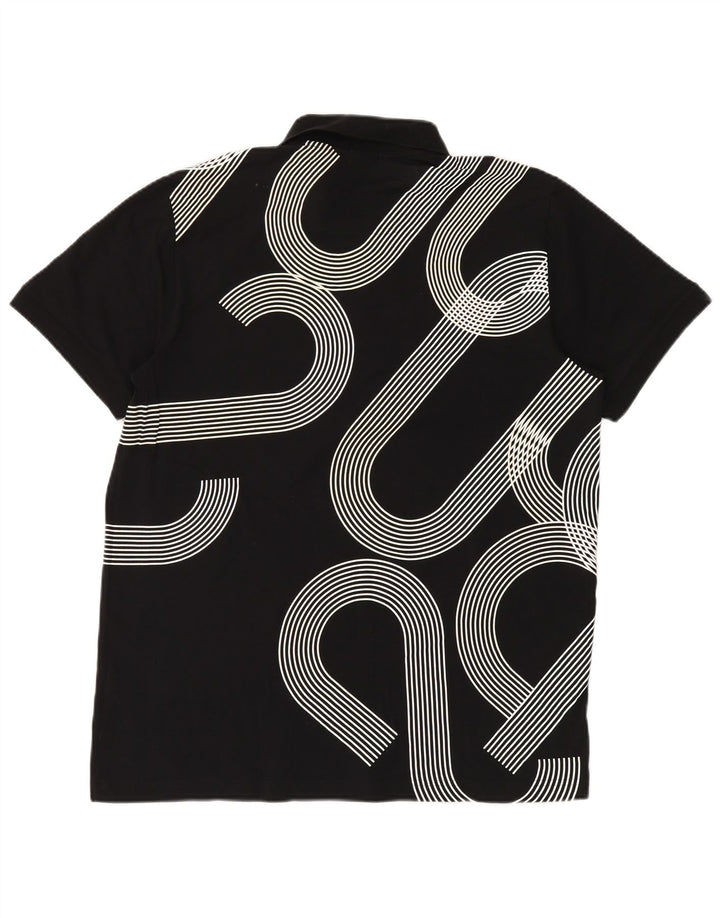 Ανδρικό πουκάμισο HUGO BOSS Graphic Slim Fit Polo 2XL Μαύρο βαμβακερό
