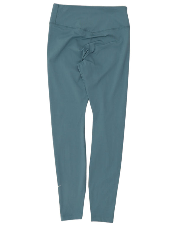 Γυναικεία κολάν Nike Dri Fit UK 8 Small Blue Polyester