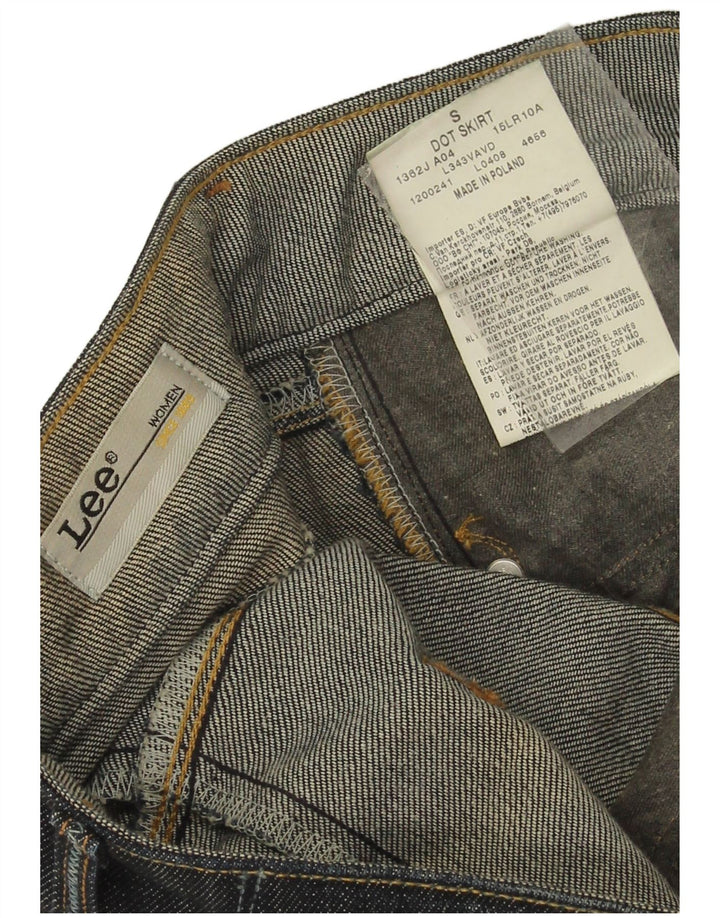 Lee Γυναικεία Μίνι Τζιν Φούστα Μικρή W30 Navy Blue Βαμβακερή
