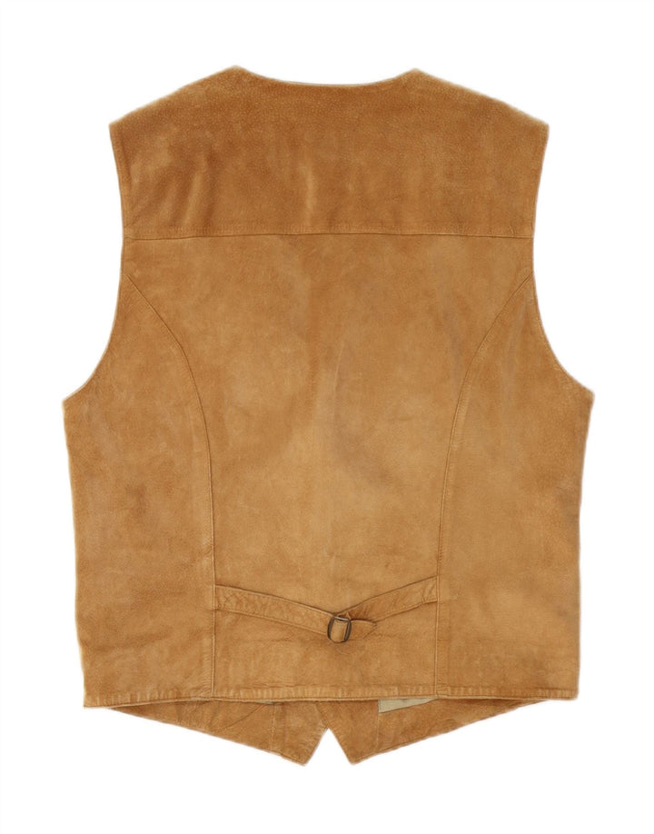 Ανδρικό σουέτ γιλέκο Rover&Lakes IT 50 Medium Beige
