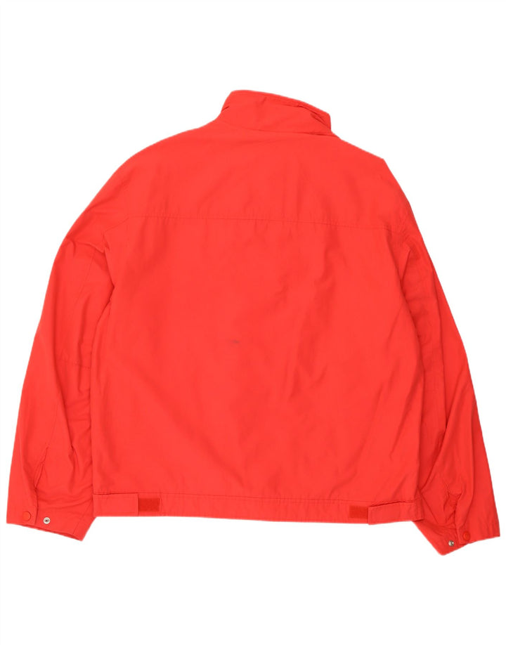 Zara Ανδρικό Bomber Jacket UK 42 XL Red Nylon