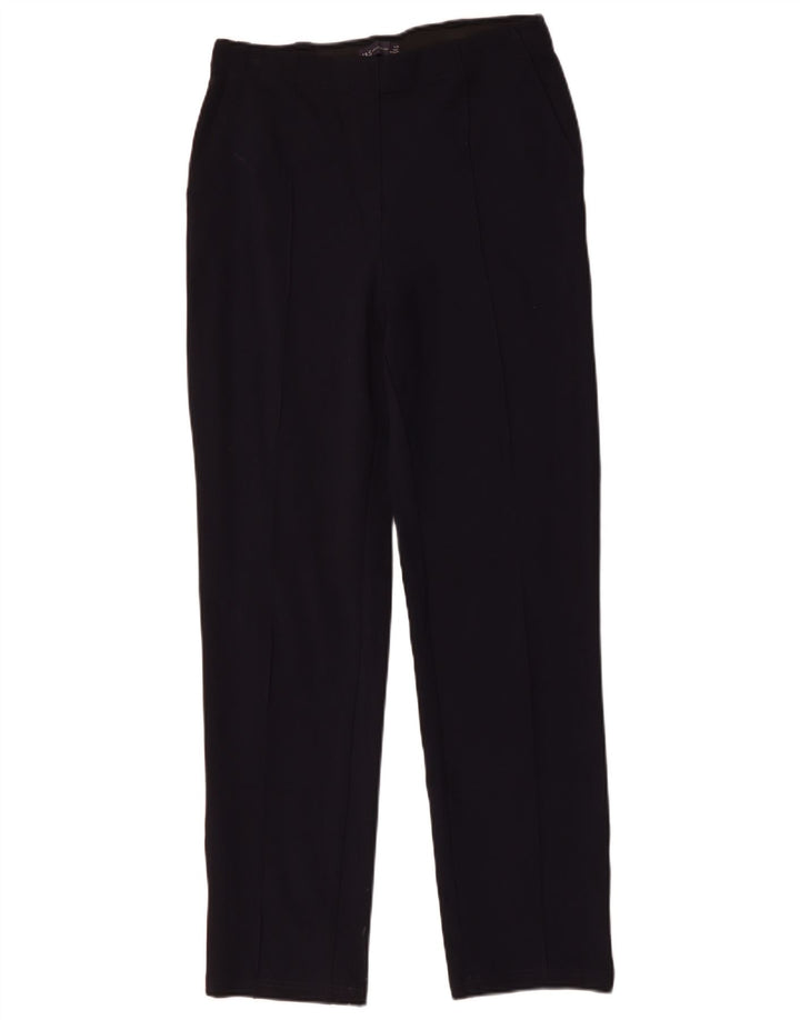 MARKS & SPENCER Γυναικείο παντελόνι Chino UK 12 Medium W30 L31 Navy Blue