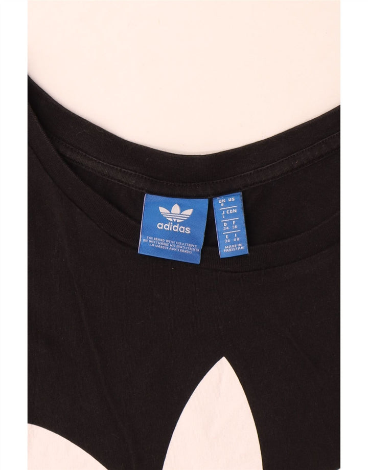 Γυναικείο γραφικό γιλέκο Adidas Top UK 8 Small Black