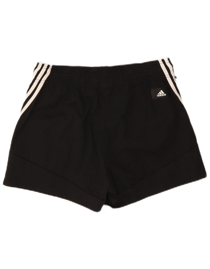 Ανδρικό αθλητικό σορτς Adidas, μεσαίο μαύρο βαμβακερό