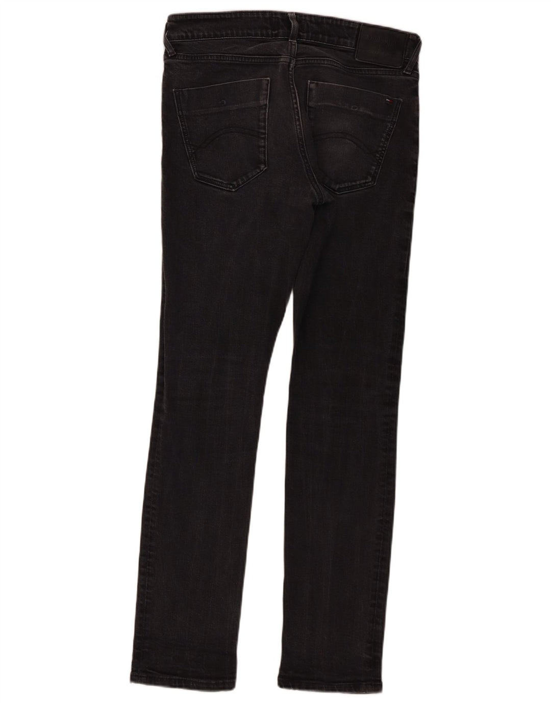 Tommy Hilfiger Ανδρικό Slim Jeans W32 L32 Μαύρο βαμβακερό