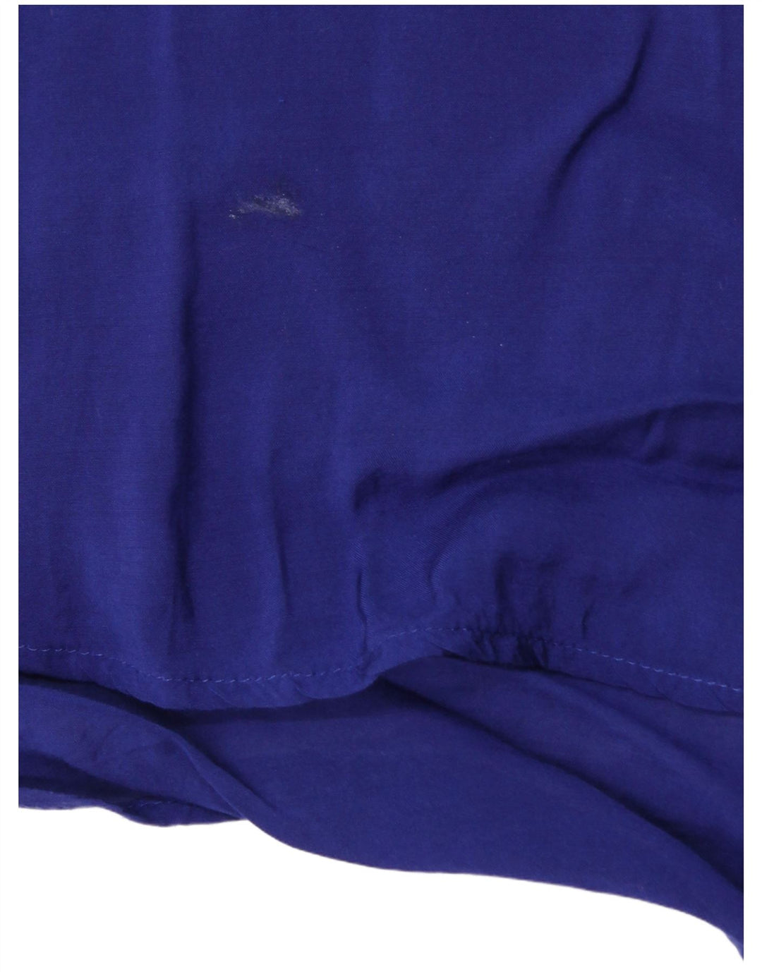 ZARA Womens Long Sleeve Blouse Top UK 14 Large Blue Viscose