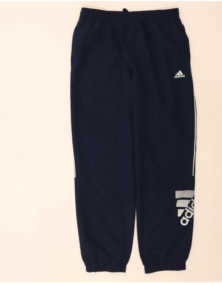 Ανδρική φόρμα φόρμας Adidas Graphic Joggers Large Navy Blue Polyester