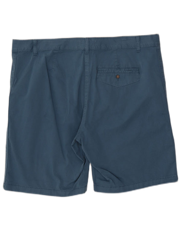 Marks & Spencer Γυναικείο σορτς Chino UK 18 XL W40 Μπλε βαμβακερό