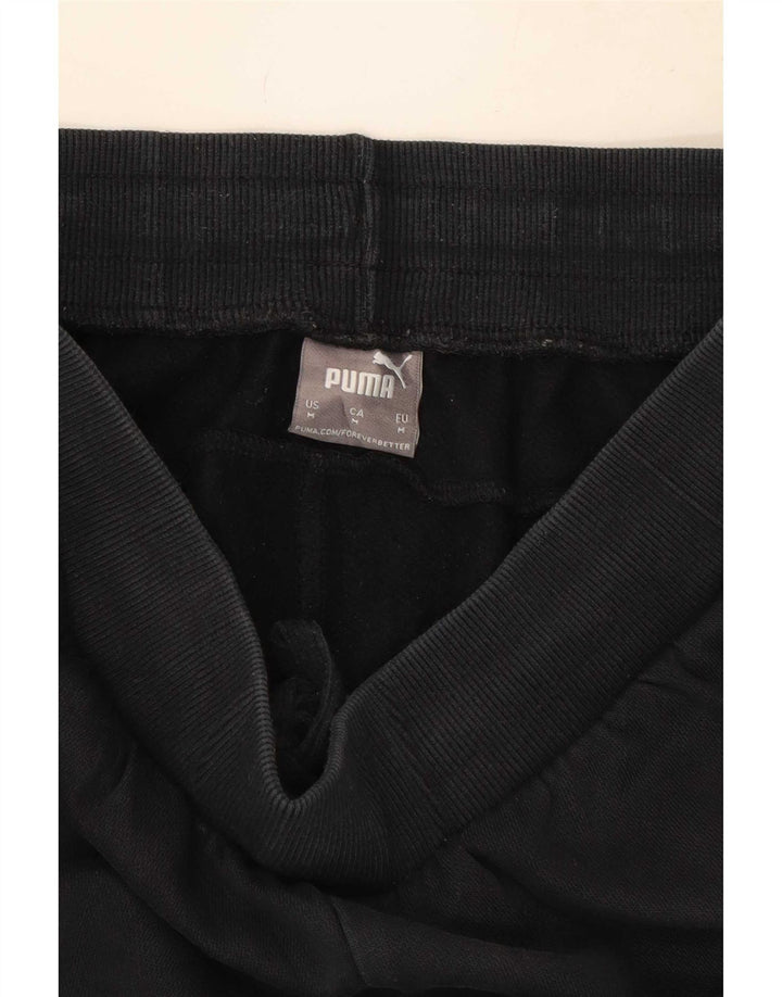 Ανδρική φόρμα γραφικής Puma Παντελόνι Joggers Medium Black Colourblock