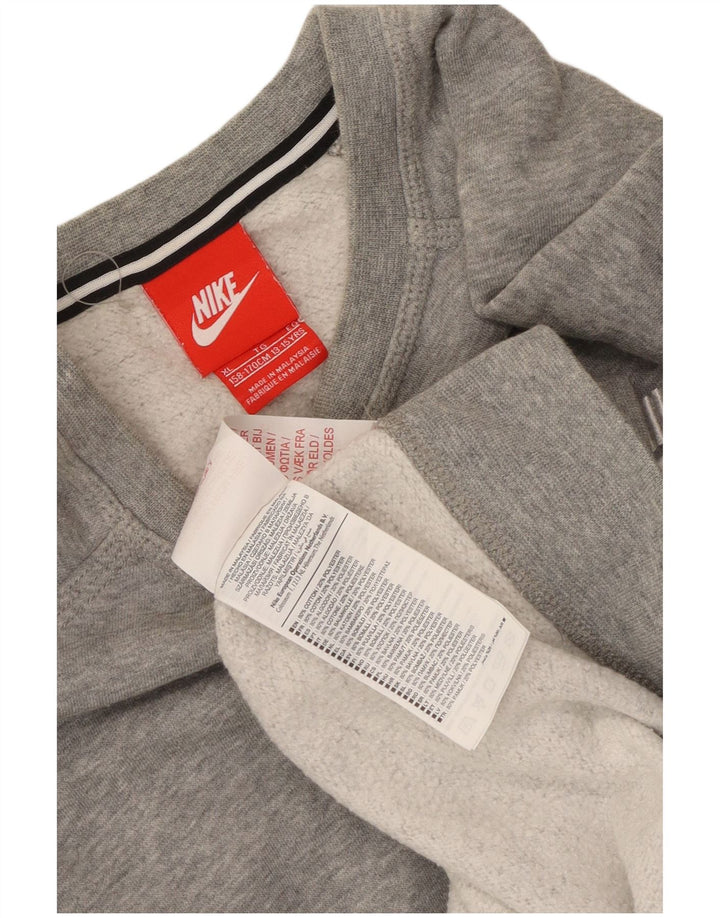 Φούτερ Nike Boys Jumper 13-14 ετών XL Γκρι βαμβακερό
