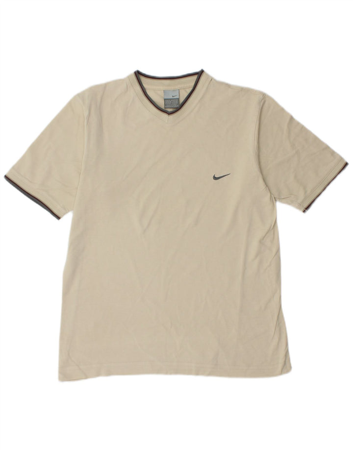 Ανδρικό T-Shirt NIKE Top UK 36/38 Small Off White