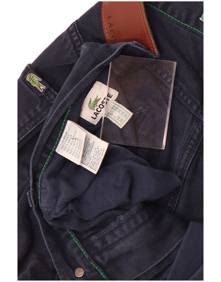 Lacoste Ανδρικό Slim Jeans W38 L33 Navy Blue Cotton