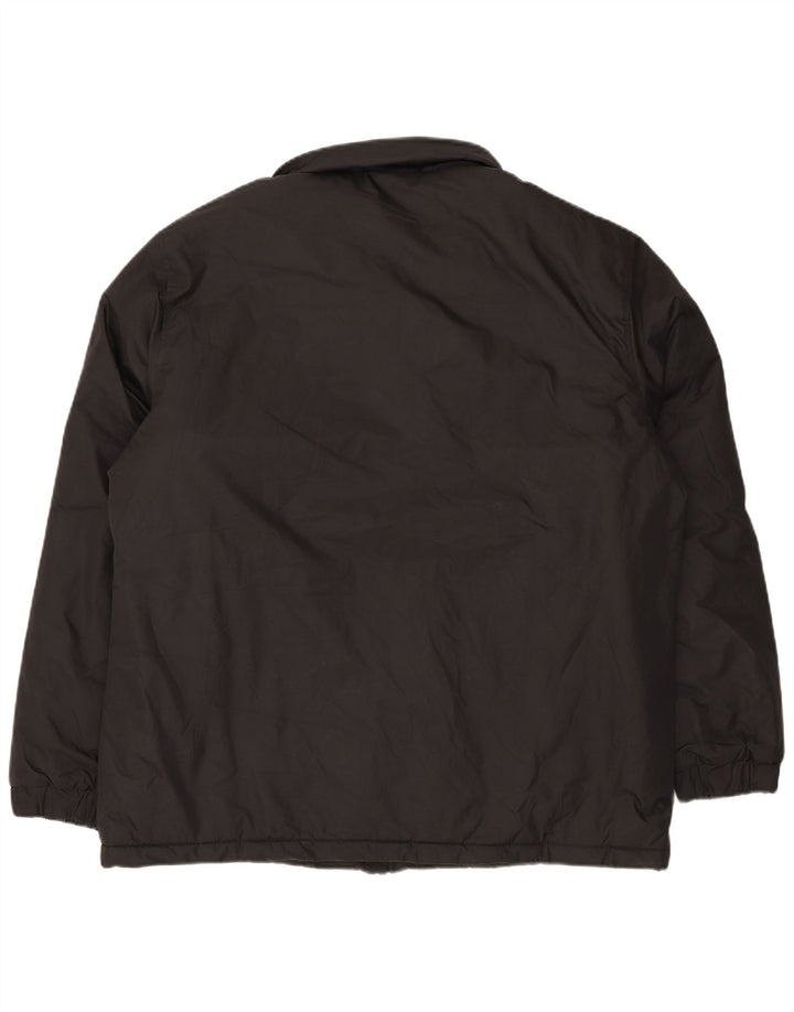 KAPPA Ανδρικό Αντιανεμικό Μπουφάν UK 44 2XL Μαύρο Πολυεστέρας