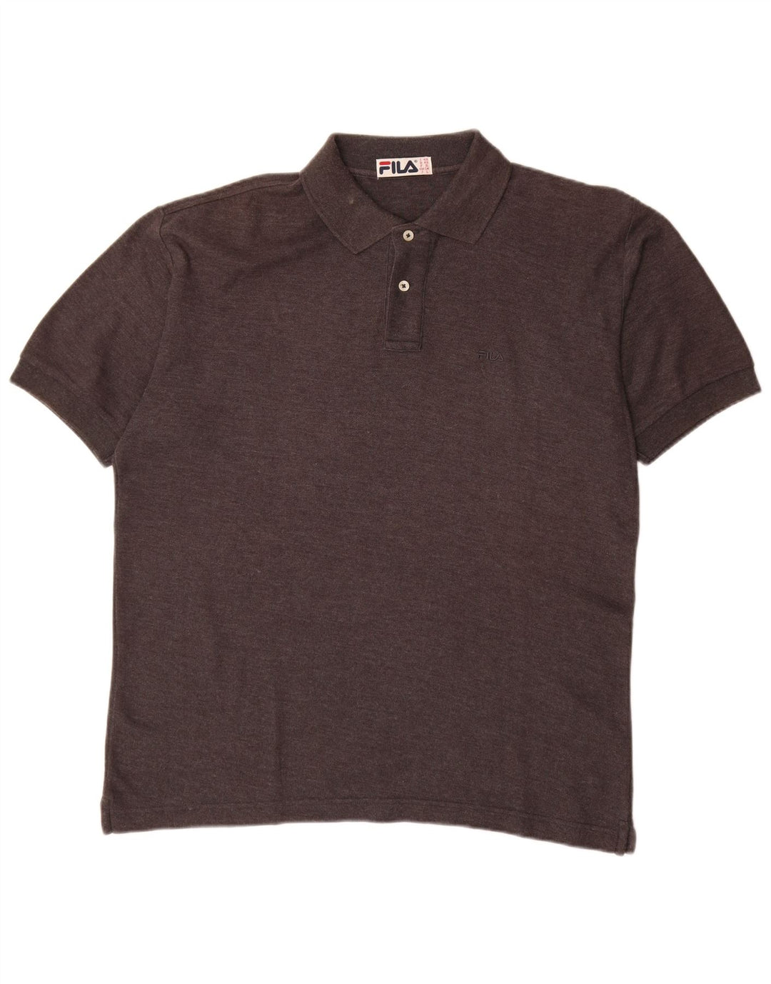 Ανδρικό πουκάμισο πόλο FILA IT 48 Μεσαίο Καφέ Βαμβακερό