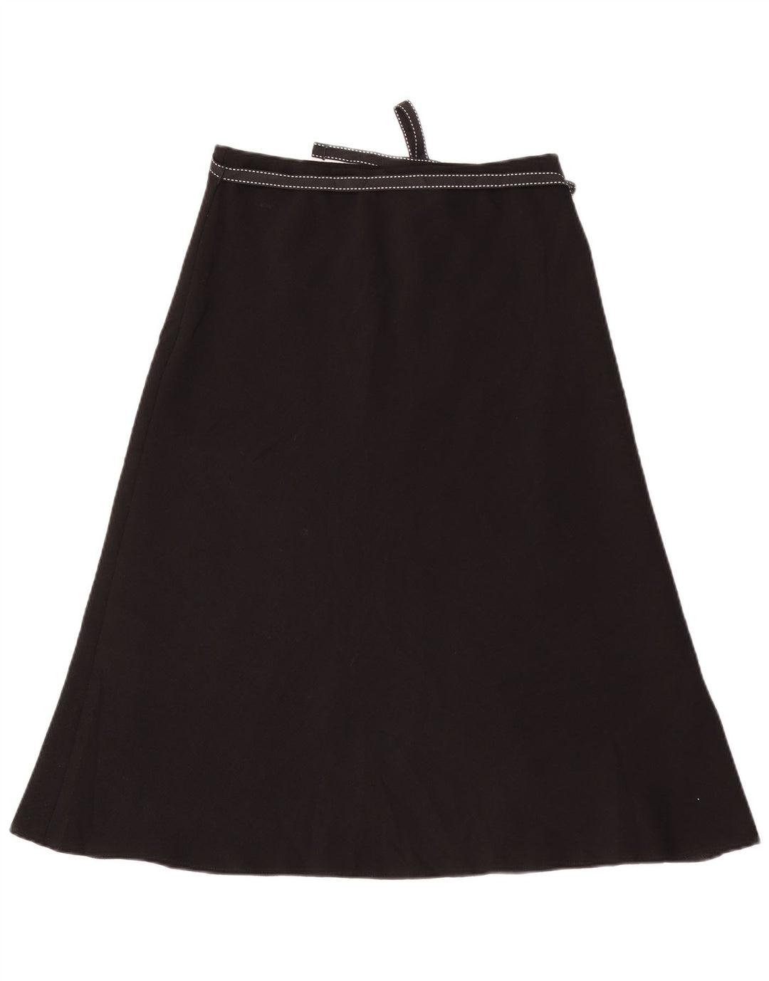 Marks & Spencer Γυναικεία φούστα A-Line UK 10 Small W30 Black Polyester