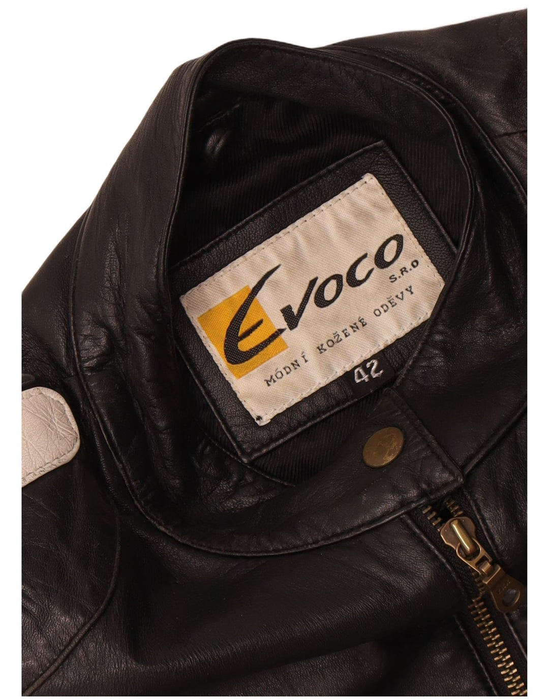 Vintage γυναικείο μπουφάν μοτοσικλέτας EU 42 Large Black Colourblock