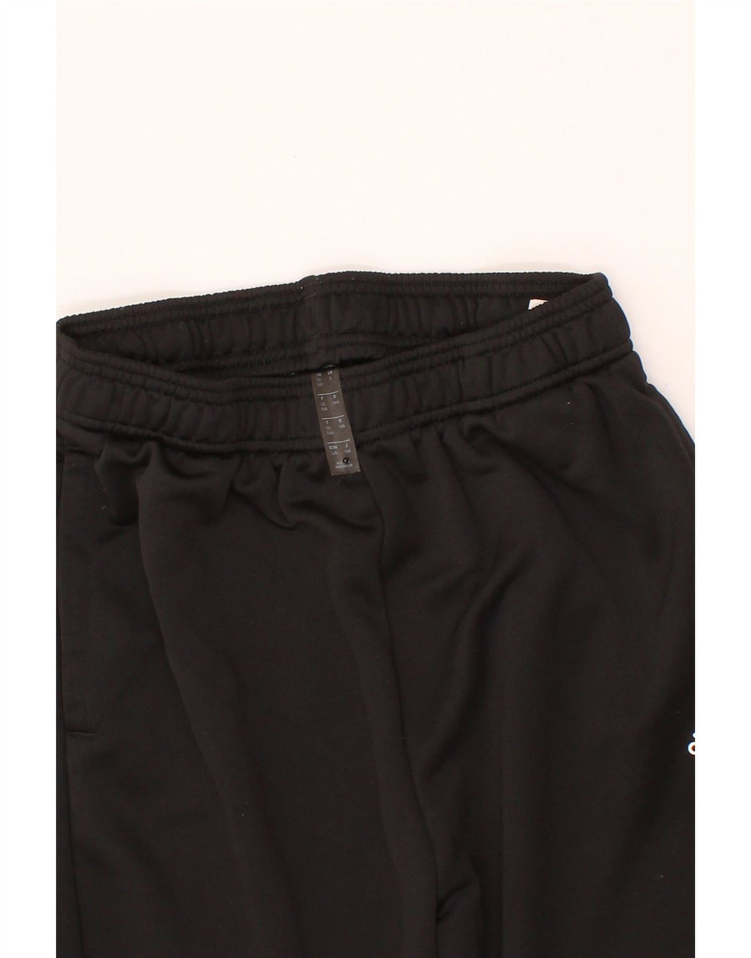 ADIDAS Boys Tracksuit Trousers Joggers 13-14 Years  Black Polyester Vintage Adidas and Second-Hand Adidas from Messina Hembry 