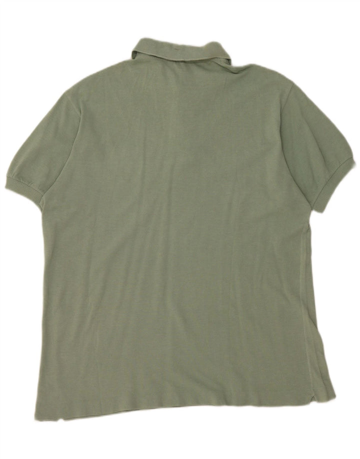 Ανδρικό πουκάμισο πόλο Lacoste Νούμερο 5 Μεγάλο πράσινο βαμβακερό