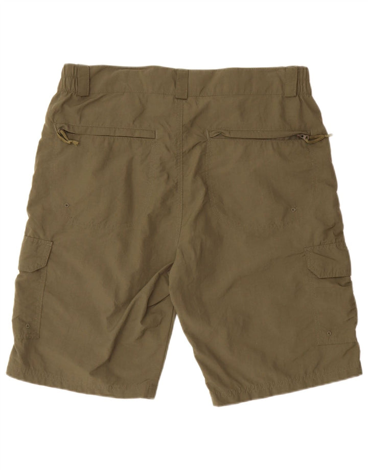 MOUNTAIN WAREHOUSE Ανδρικό σορτς Cargo W34 Large Khaki Nylon