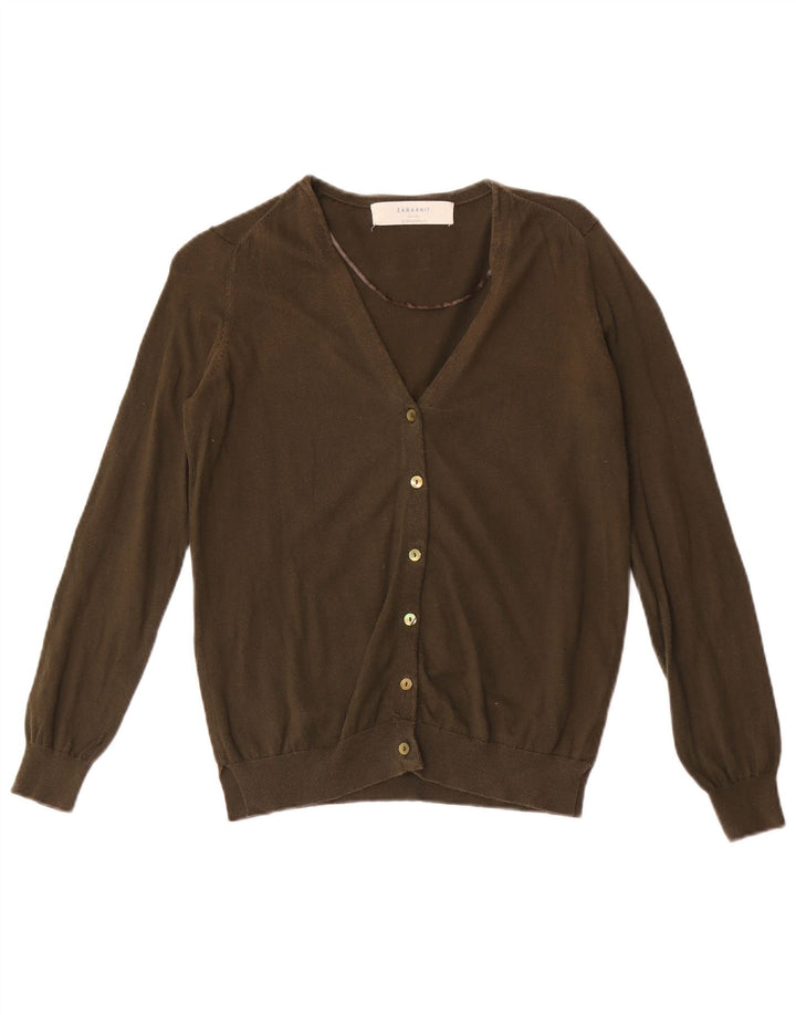 Zara Γυναικείο πουλόβερ UK 12 Medium Khaki