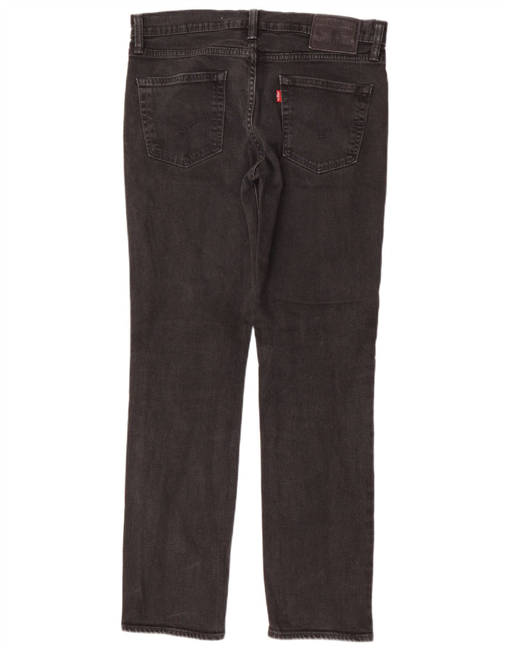 Levi's Mens 511 Slim Jeans W33 L32 Γκρι βαμβακερό
