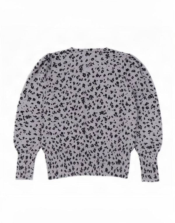Marks & Spencer Γυναικείο πουλόβερ με λαιμόκοψη UK 12 Medium Blue