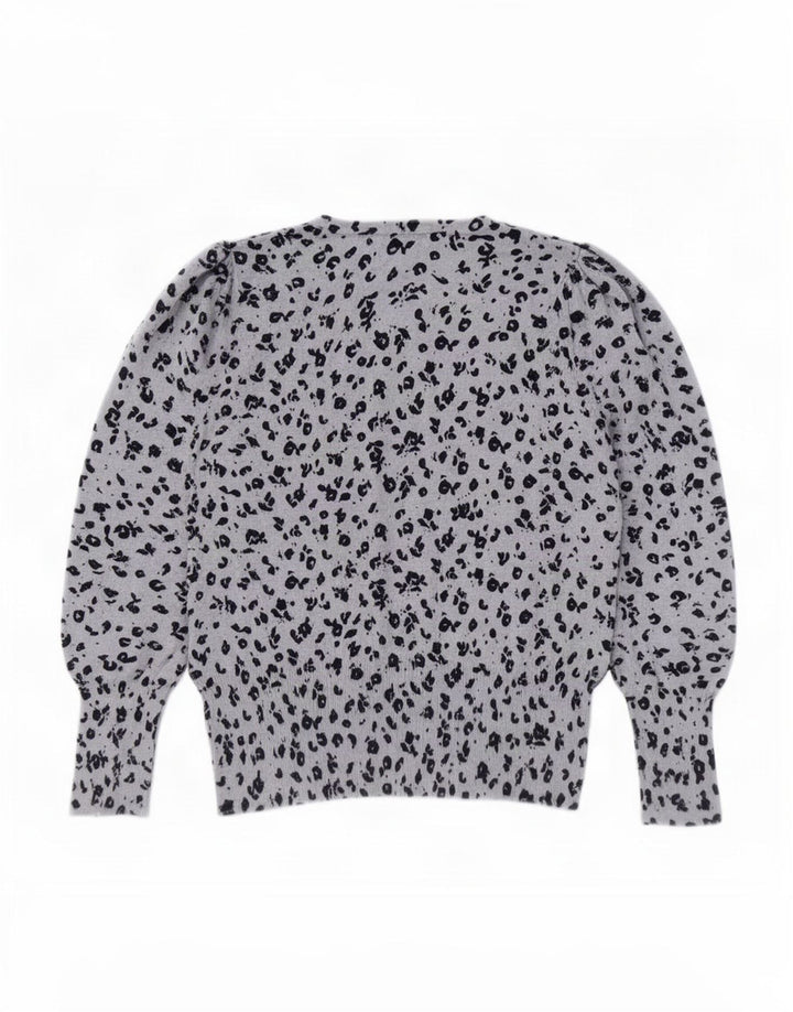 Marks & Spencer Γυναικείο πουλόβερ με λαιμόκοψη UK 12 Medium Blue