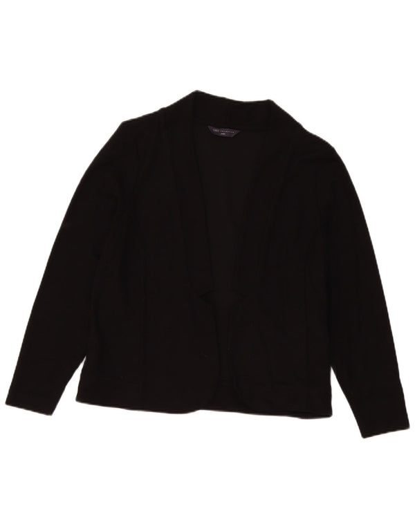 Marks & Spencer Γυναικείο Petite Open Ζακέτα UK 18 XL Μαύρη βισκόζη