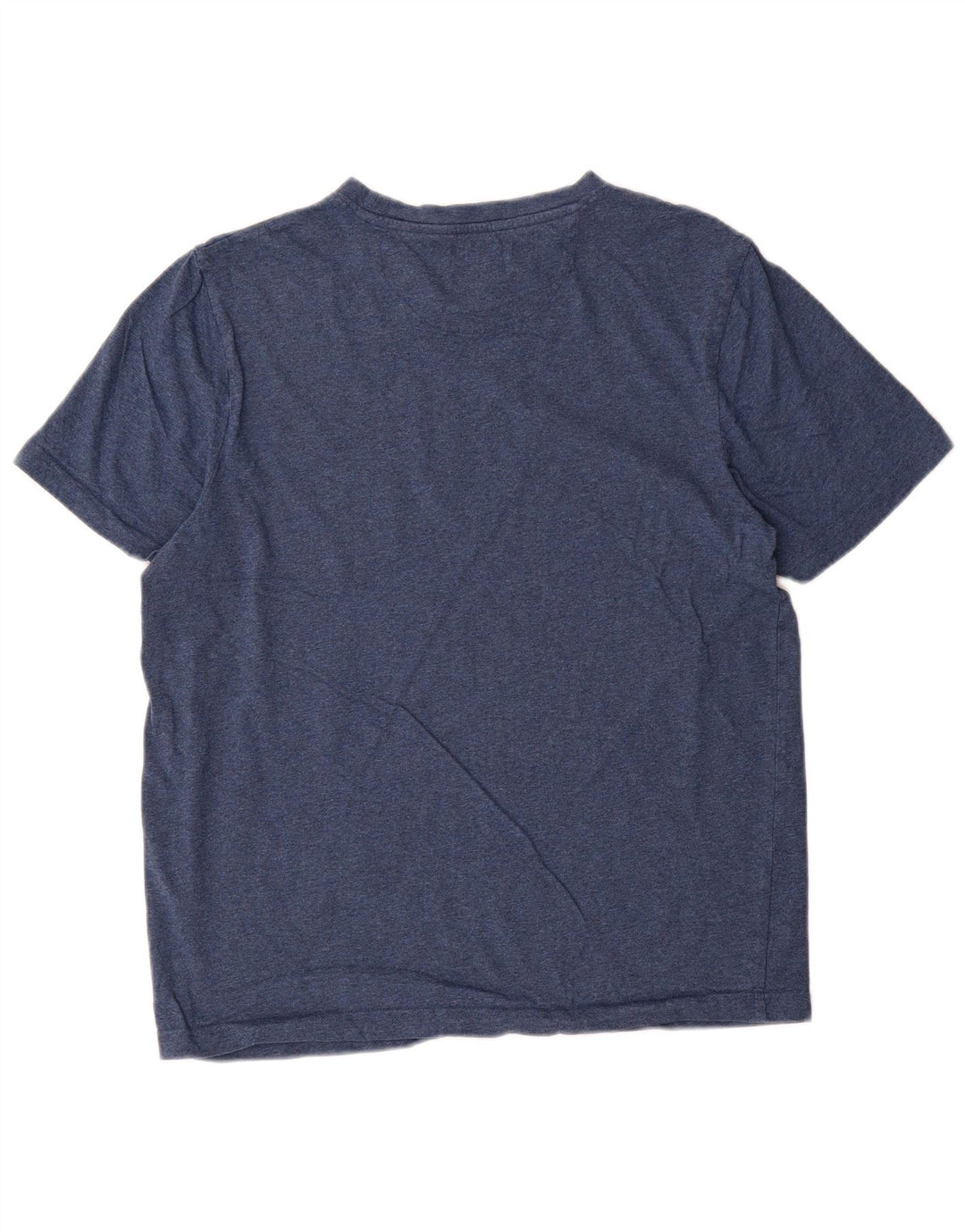 Ανδρικό T-Shirt FARAH Top από μεσαίο μπλε ναυτικό βαμβακερό