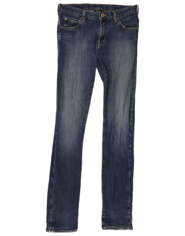 Armani Γυναικείο Skinny Jeans W28 L33 Μπλε βαμβακερό