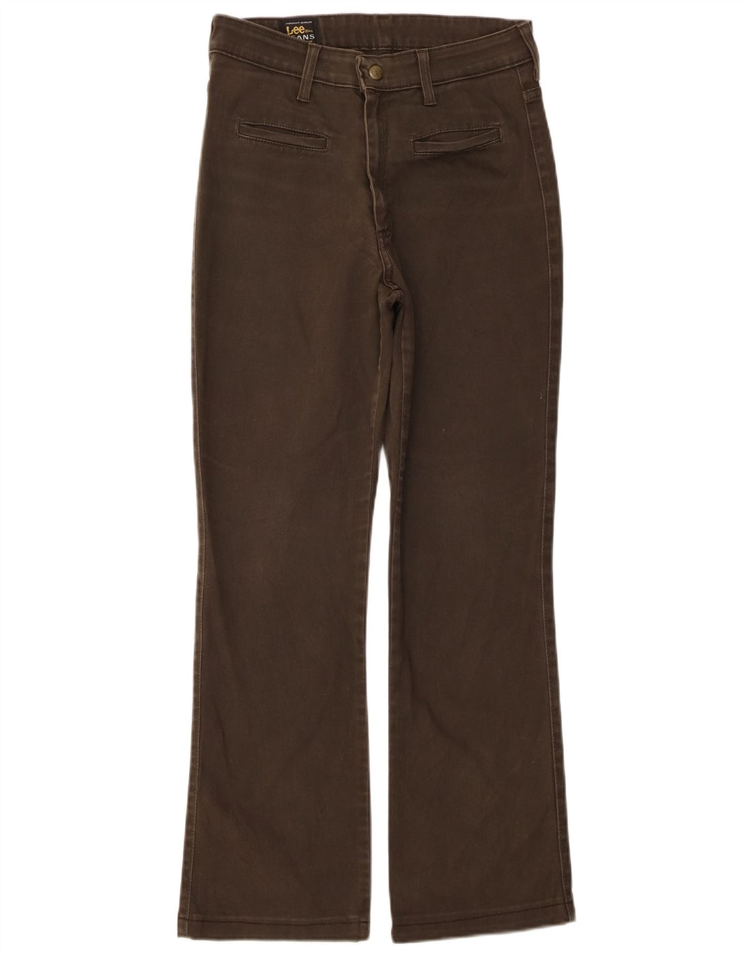 Γυναικείο ίσιο casual παντελόνι LEE W26 L27 Khaki