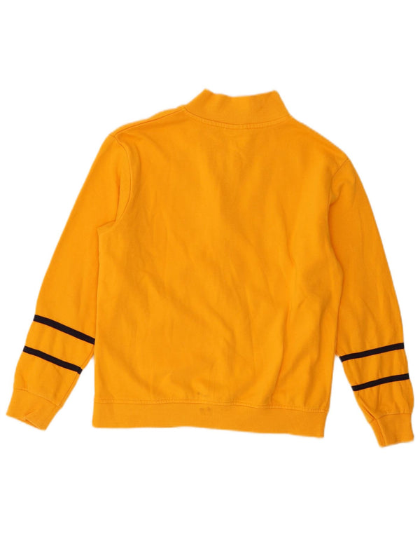 Μπουφάν Diadora Boys αθλητική φόρμα 9-10 ετών Μεγάλο κίτρινο βαμβακερό